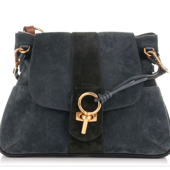 Chloe Handbags - Chloe Suede Medium Lexa